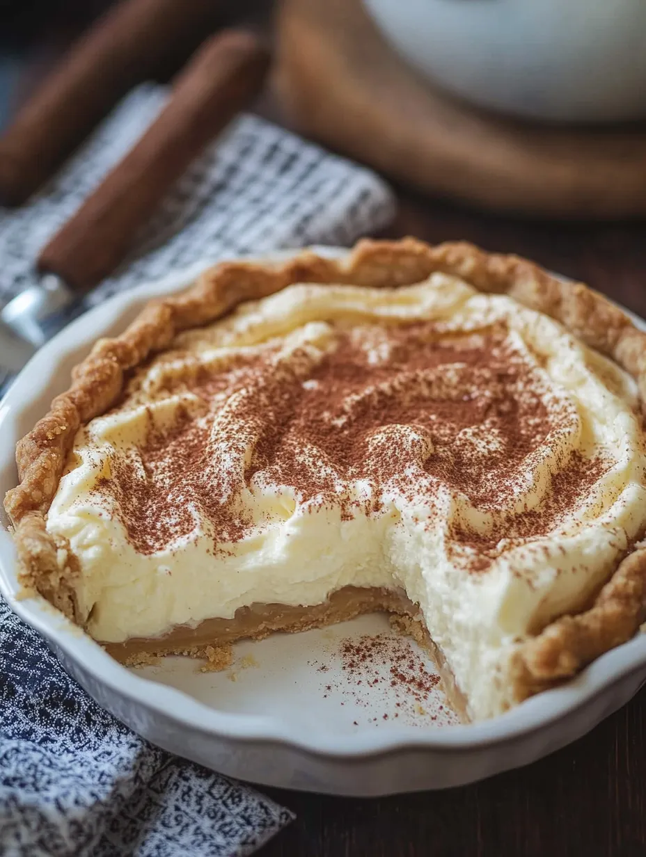 Homemade Sugar Cream Pie