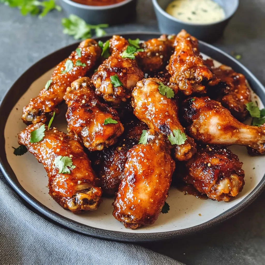 Hot Honey Chicken Wings