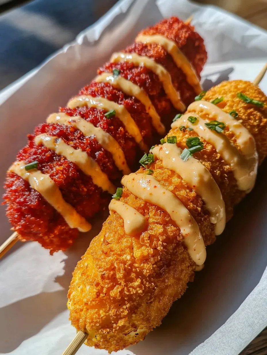 Cheese Korean Corn Dog Recipe