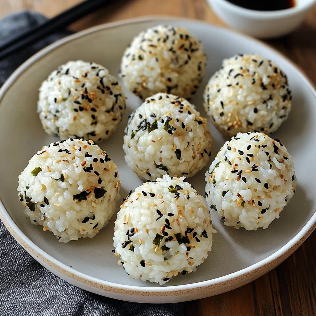 Easy Jumeokbap Korean Rice Balls Recipe