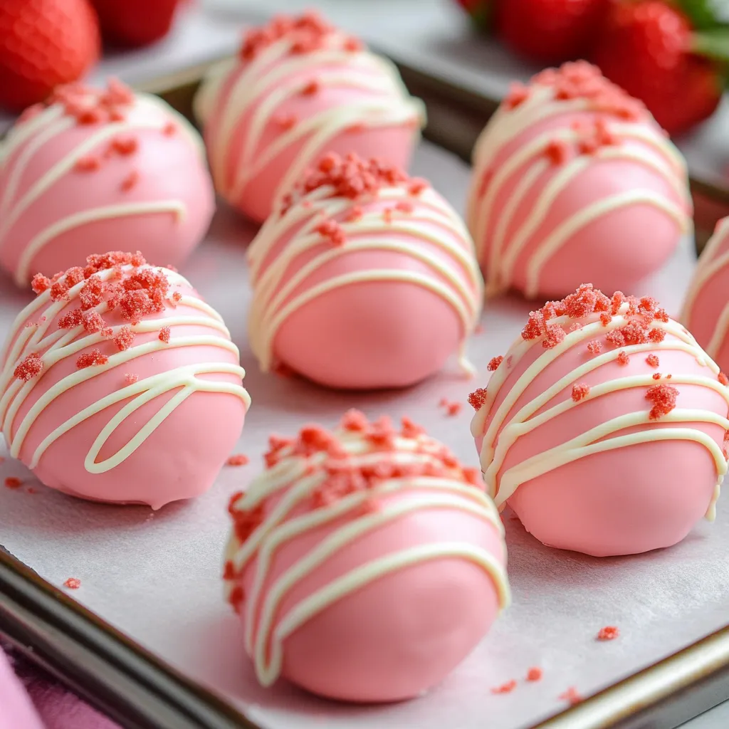 Easy Strawberry Cheesecake Bites