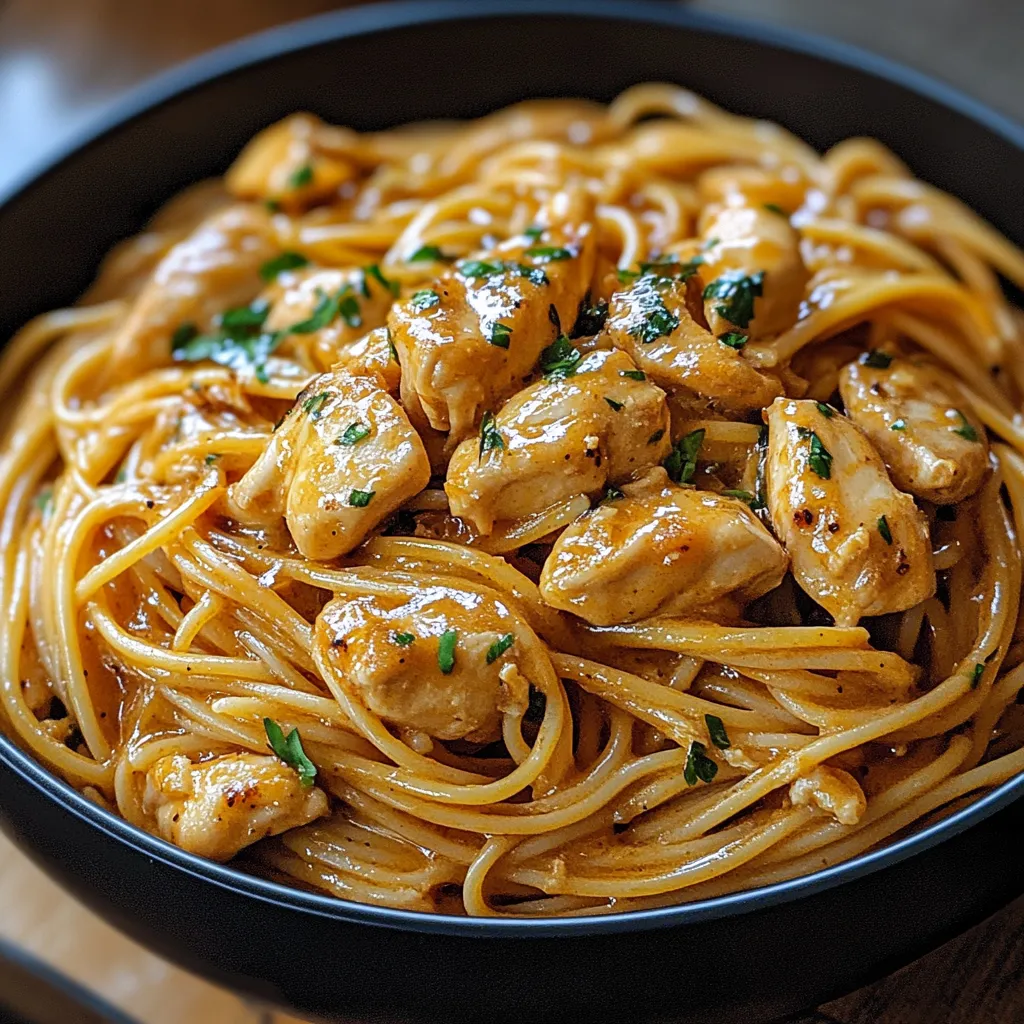 Cowboy Butter Chicken Linguine
