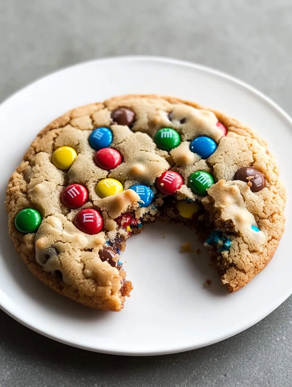 One Giant Monster M&M Cookie Recipe