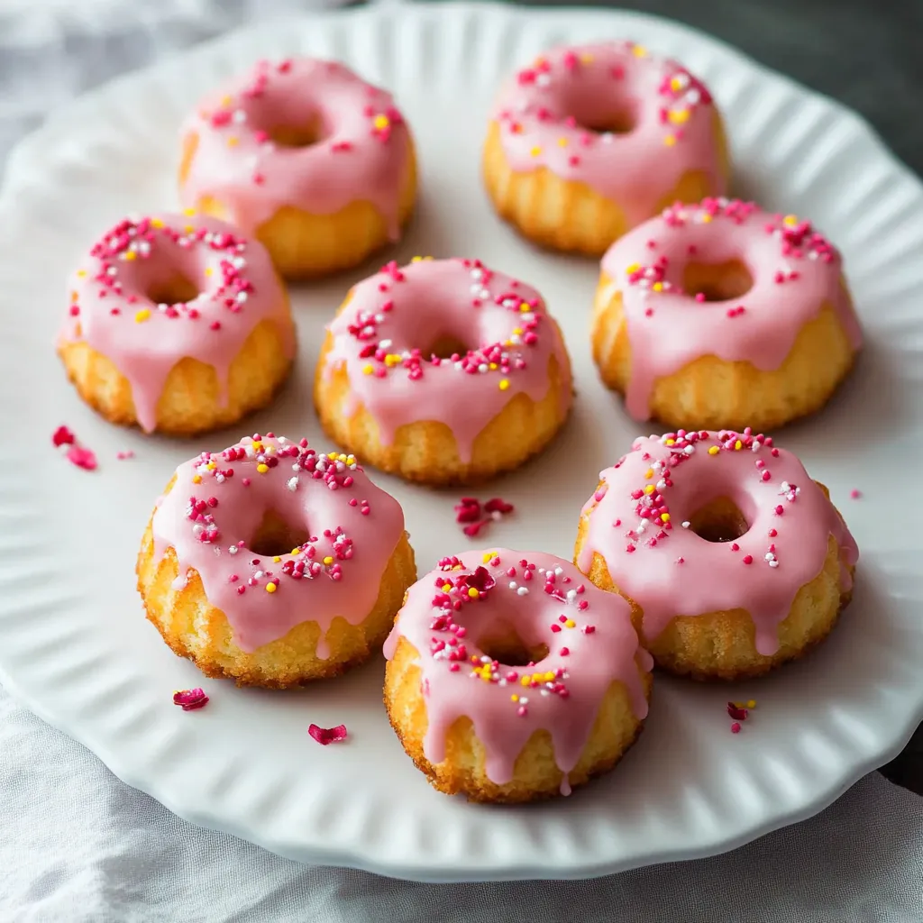 Easy Mini Vanilla Pound Cakes Recipe