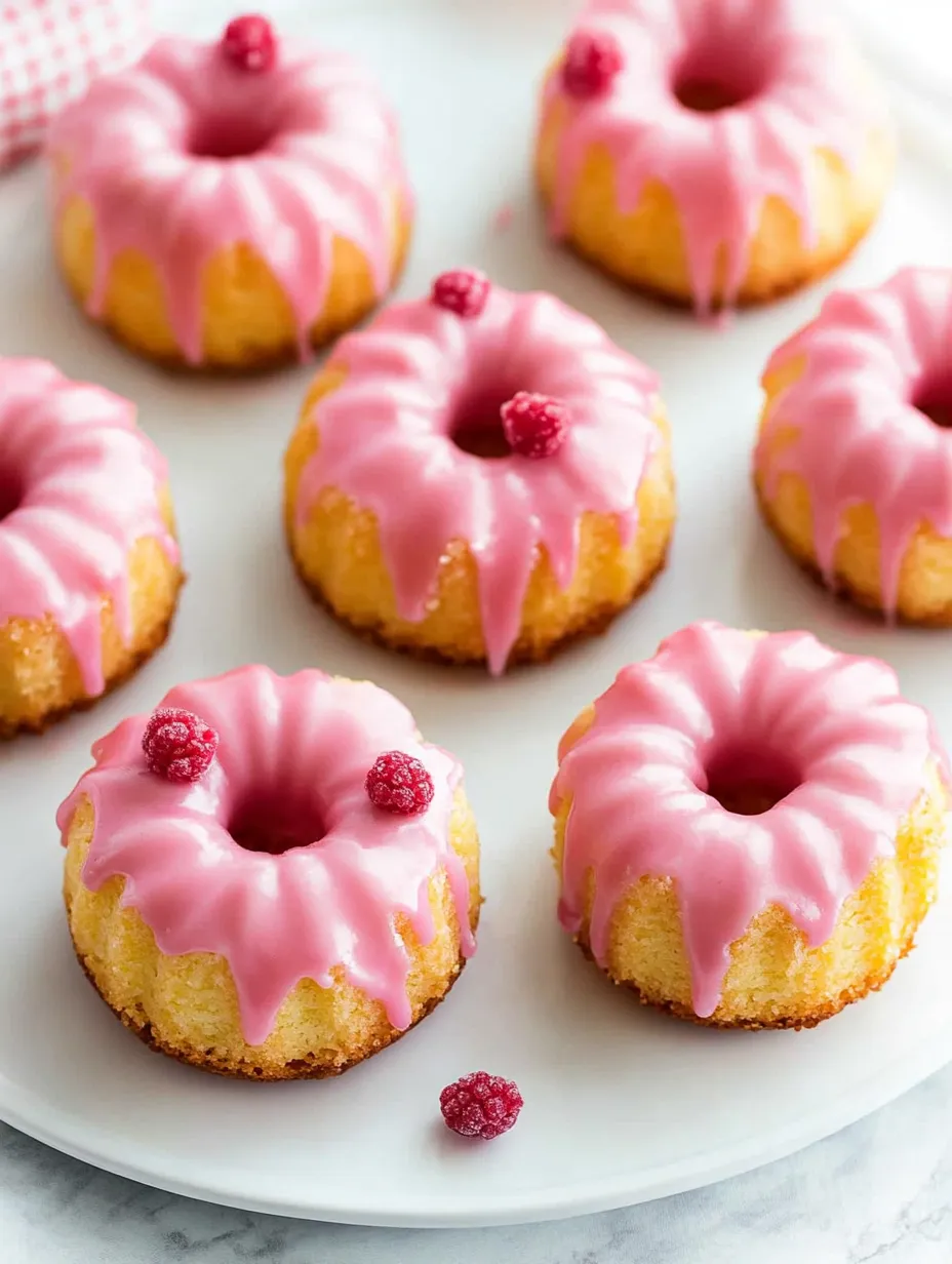 Creamy Mini Vanilla Pound Cakes