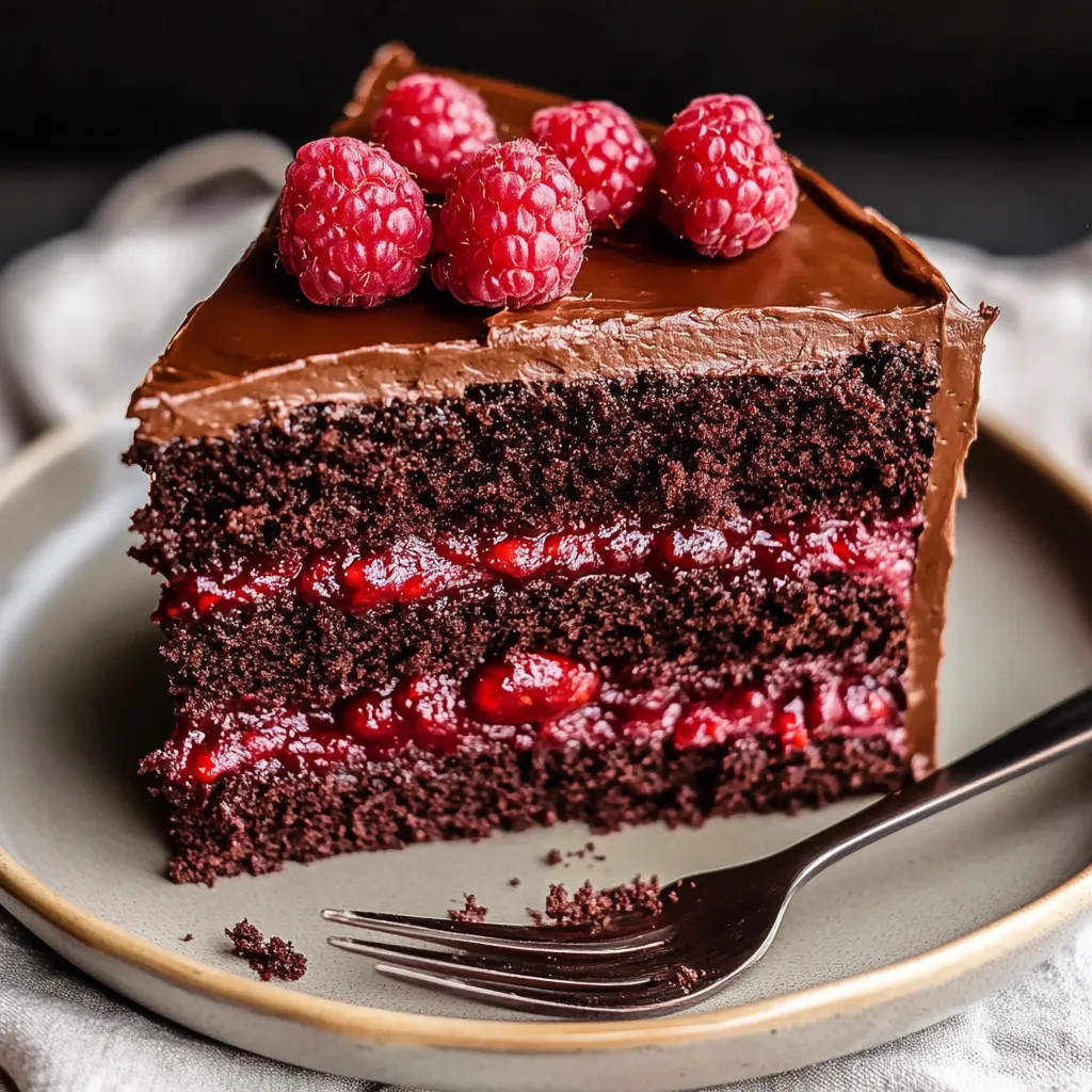 Chocolate Raspberry Cake