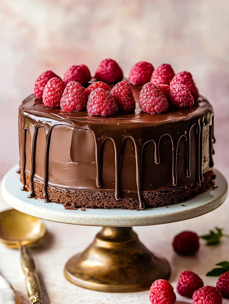 Easy Chocolate Raspberry Cake Recipe