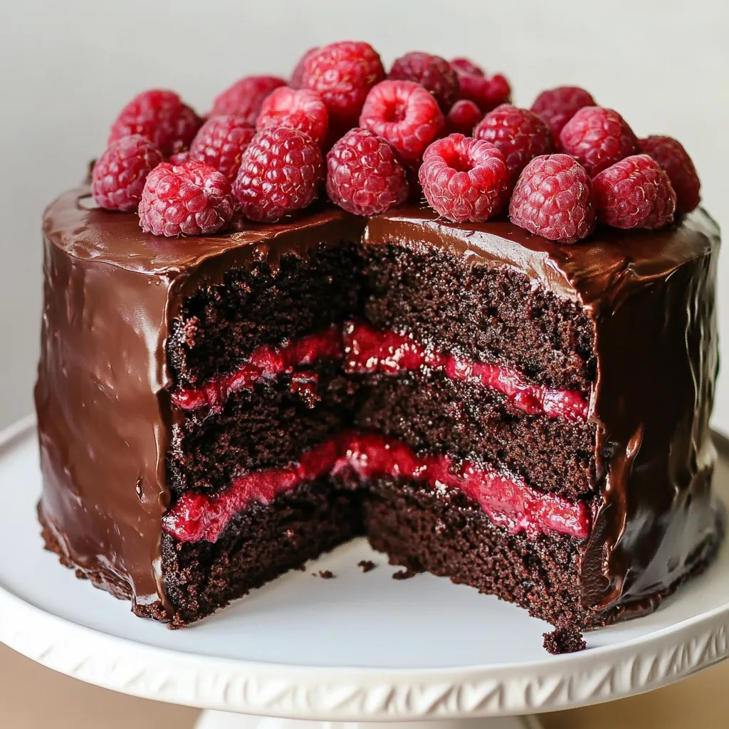 Chocolate Raspberry Cake Recipe