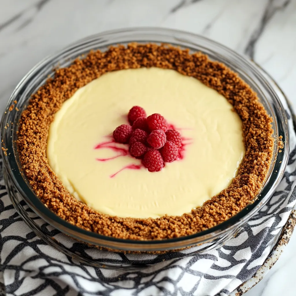 Delicious Easy Cheesecake Pie