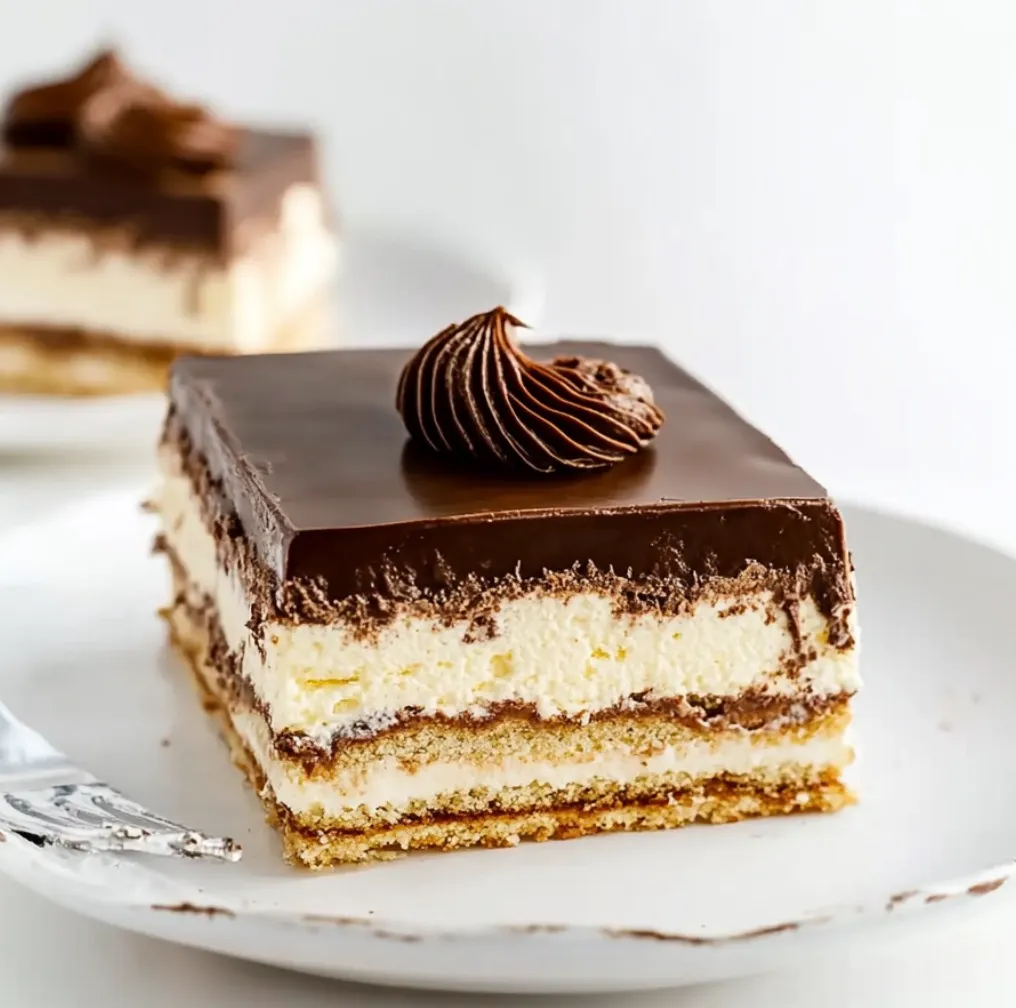 No-Bake Chocolate Eclair Cake Recipe