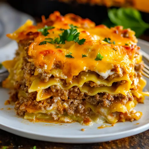 A plate of food with a fork on it.