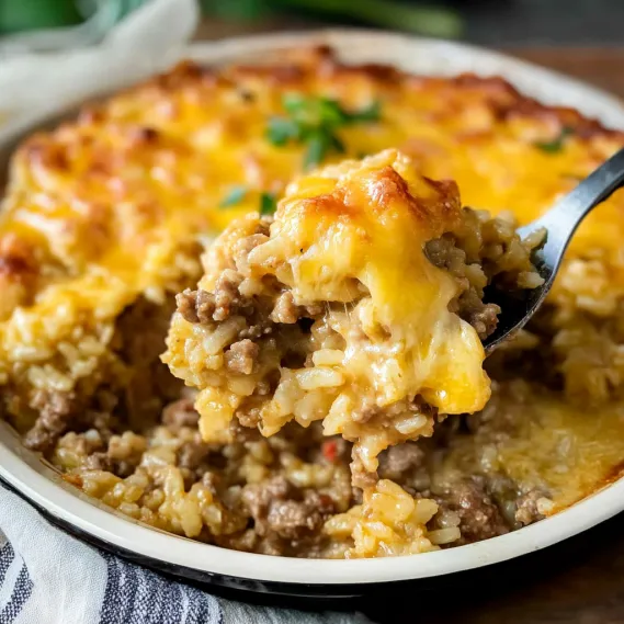 A fork is in a bowl of food.