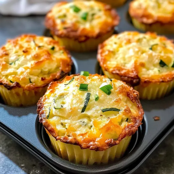 A tray of muffins with green toppings.