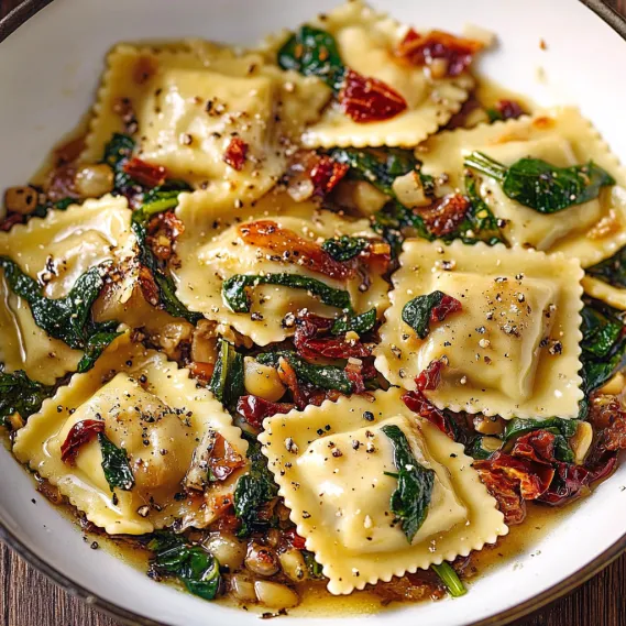 A bowl of pasta with vegetables.