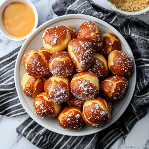 A bowl of bread with sugar on top.