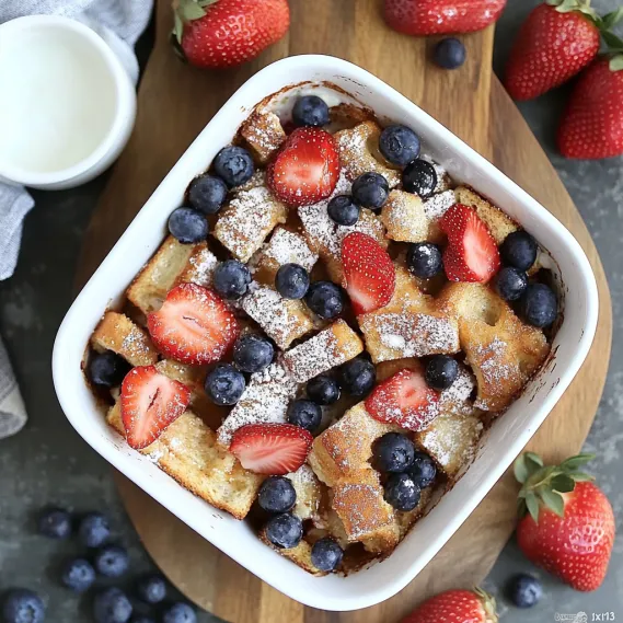 A bowl of fruit with strawberries and blueberries.