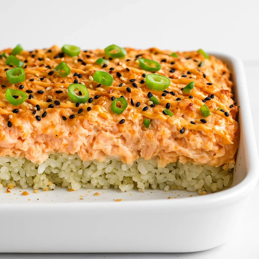 A dish with rice and meat.