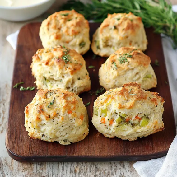 A plate of biscuits with carrots on top.