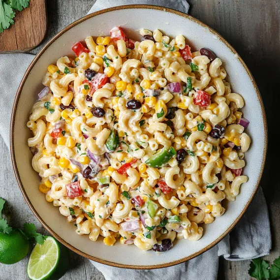 A bowl of pasta with vegetables.