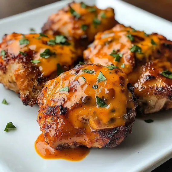 Chicken wings with sauce on a plate.