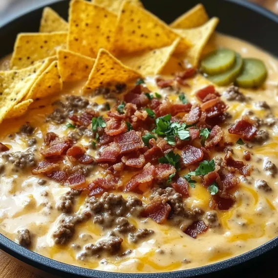 A bowl of chili with bacon and jalapenos.