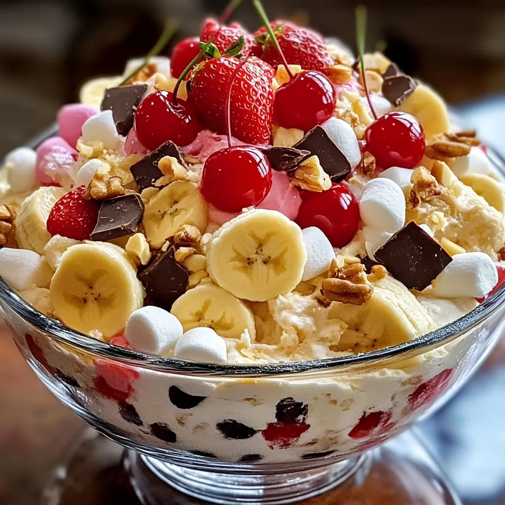 Banana Split Fluff