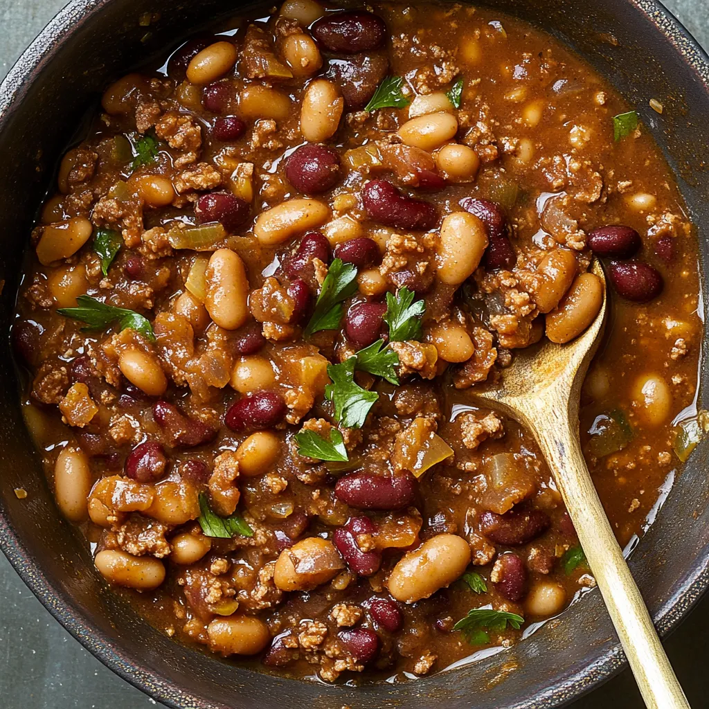 homemade Cowboy Beans