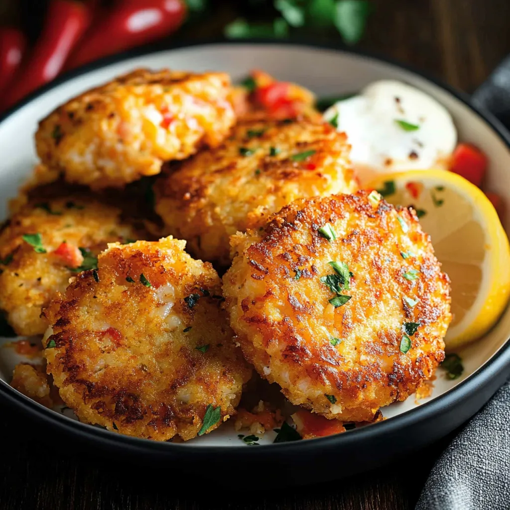 Crab and Shrimp Cakes