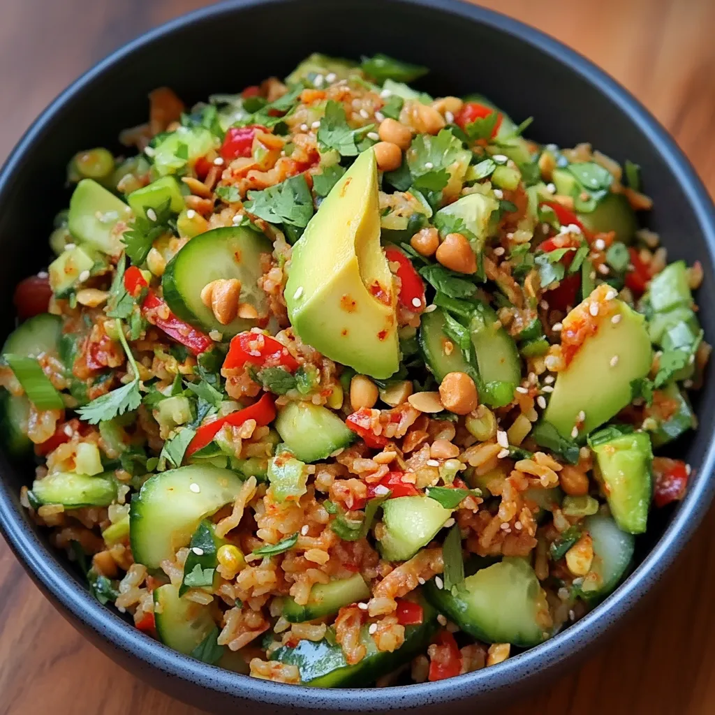 Crispy Rice Salad