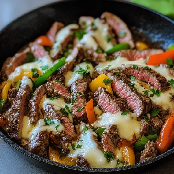 A pan of meat and vegetables.