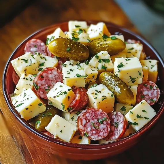 A bowl of meat and vegetables.