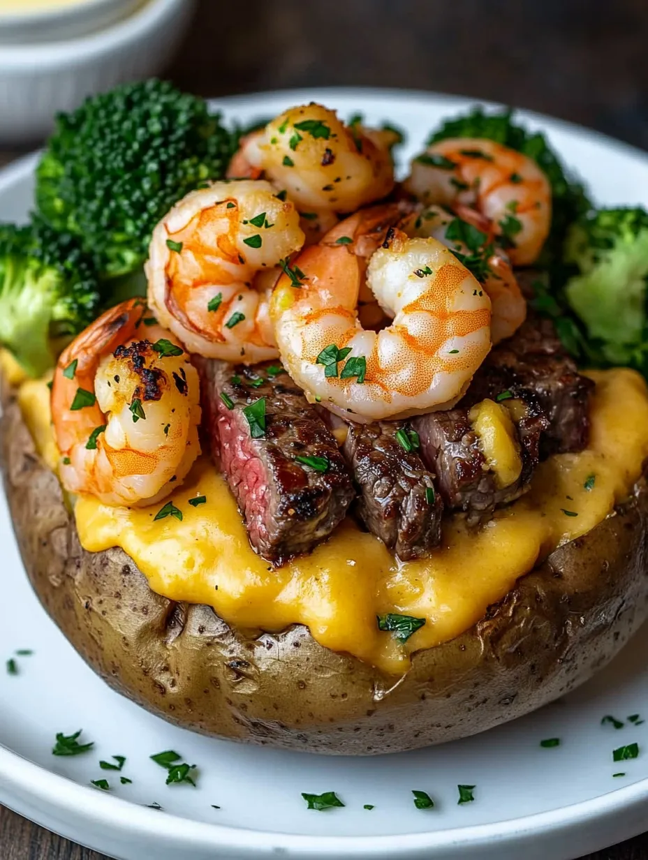 Loaded Baked Potato with Steak