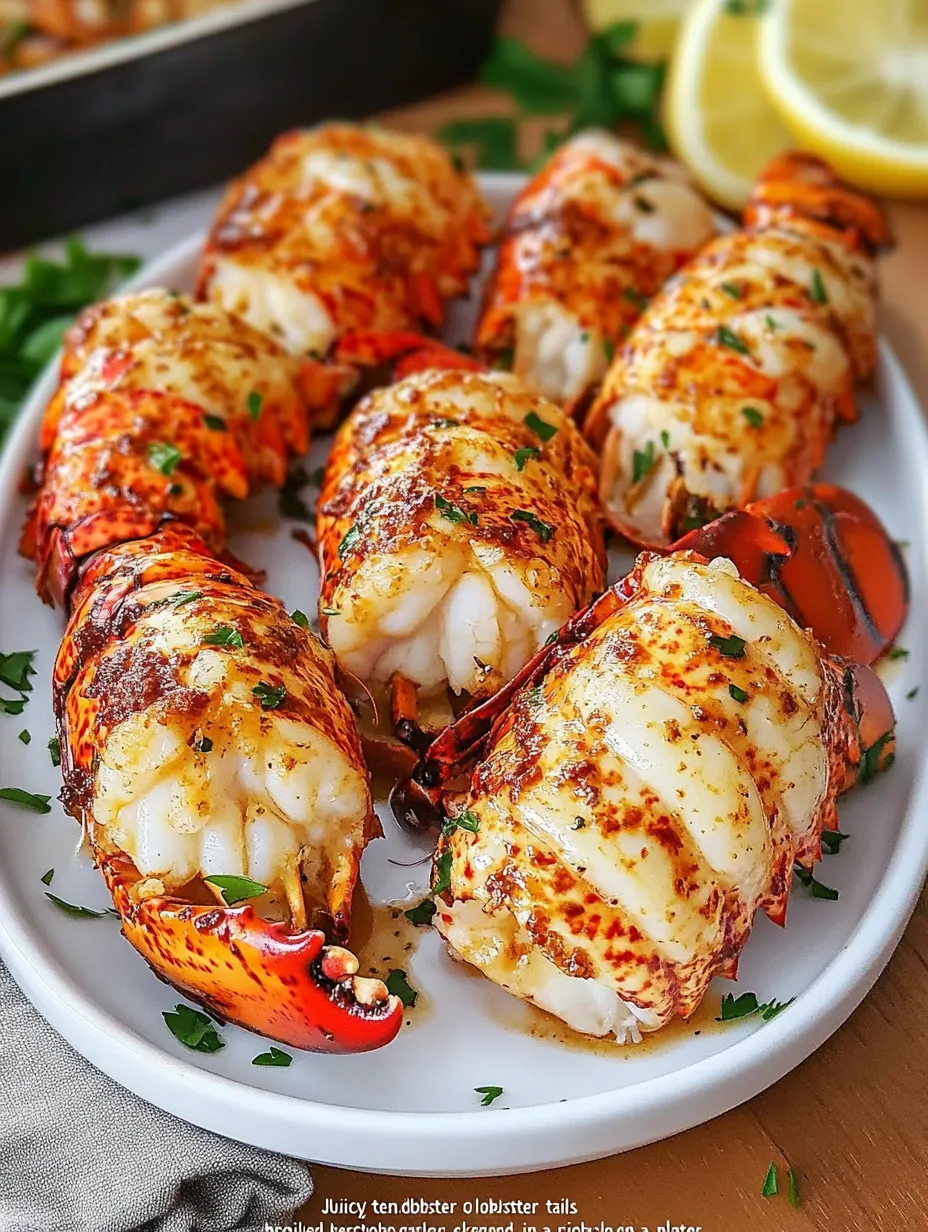 Garlic Butter Lobster Tails
