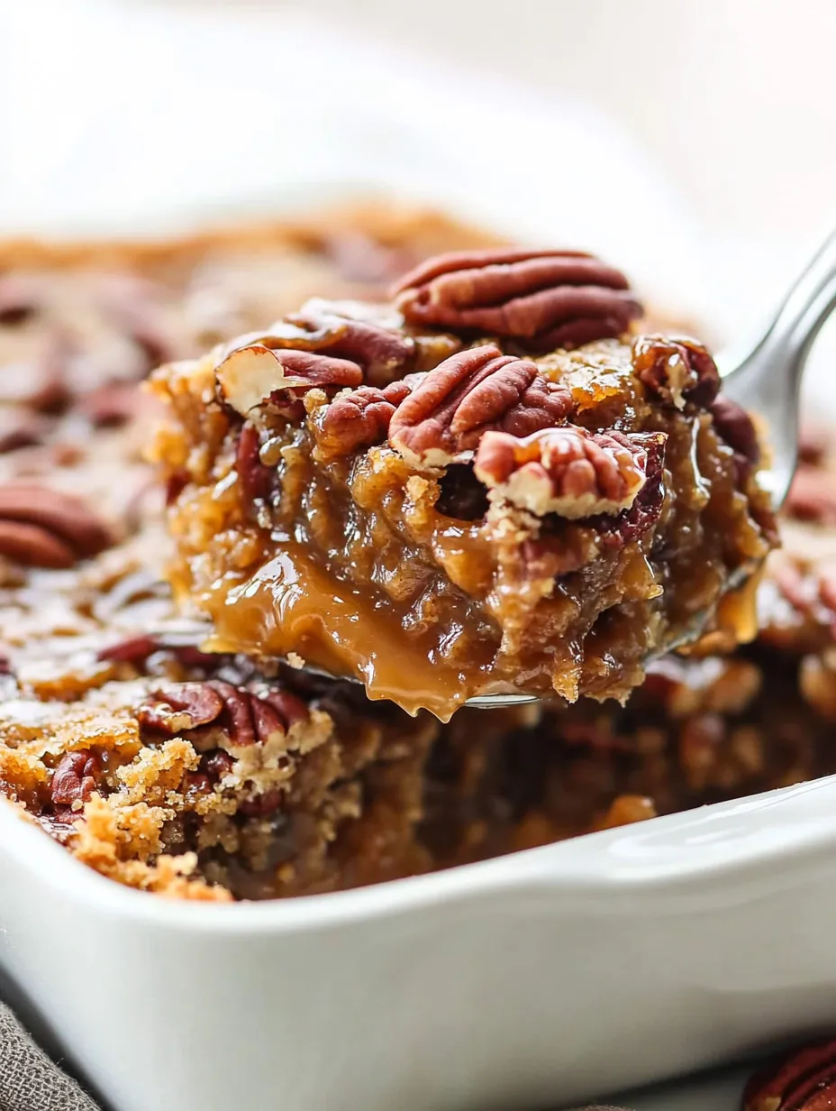 Pecan Pie Dump Cake