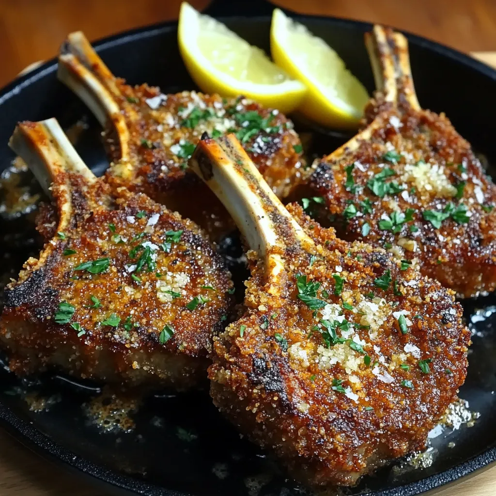 Fried Lamb Chops
