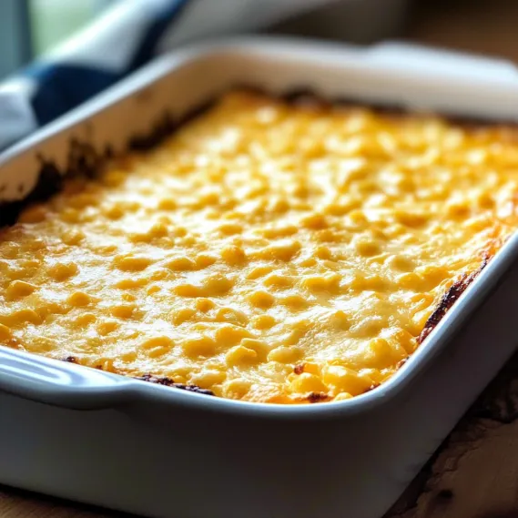 A white bowl of macaroni and cheese.