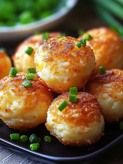 A plate of food with green onions on top.