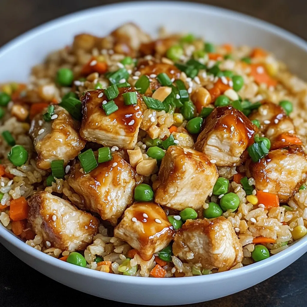 Bang Bang Chicken Fried Rice