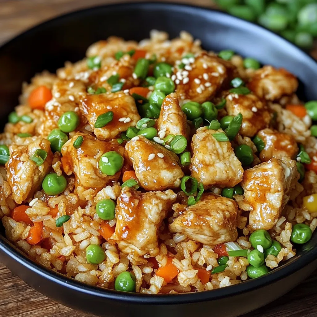 Bang Bang Chicken Fried Rice