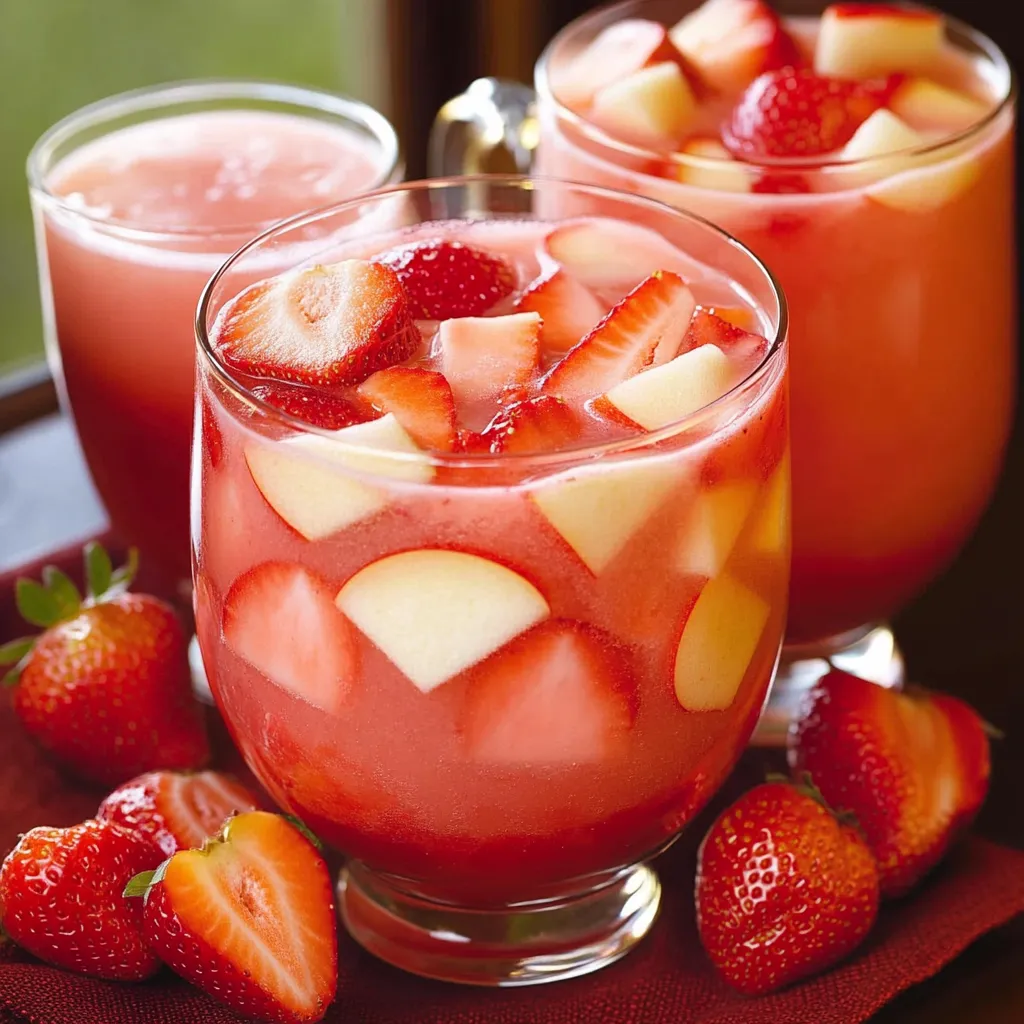 STRAWBERRY APPLE PUNCH