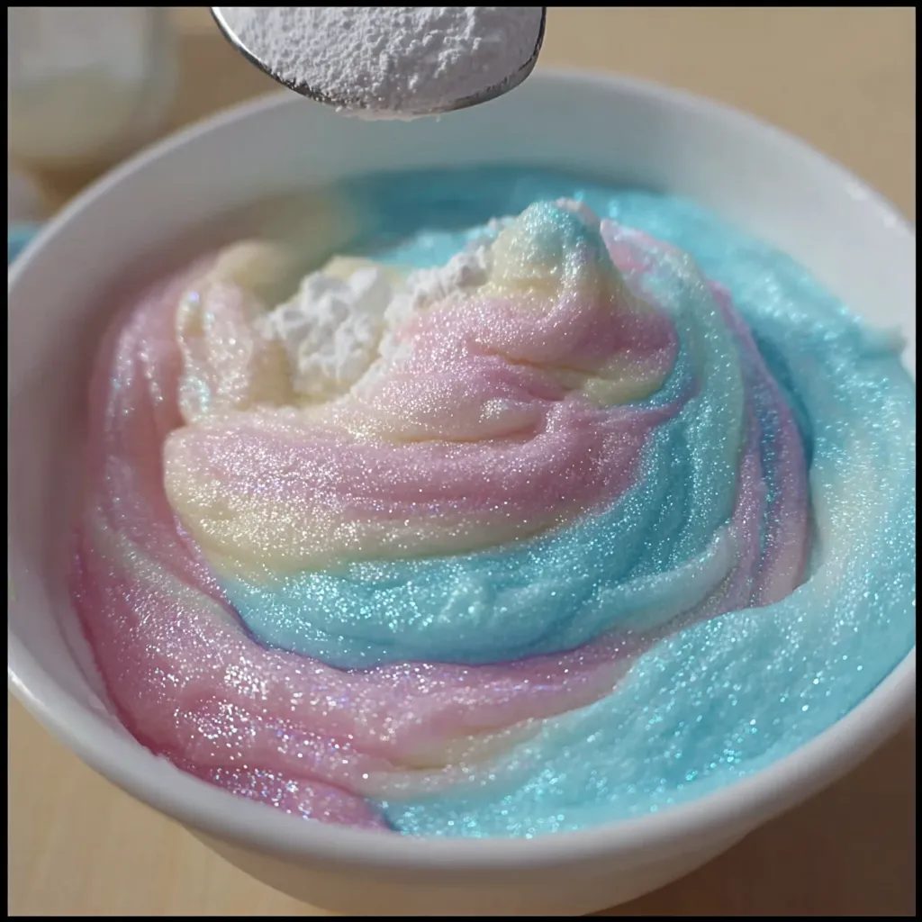 Cornstarch and Dish Soap Bubble Dough