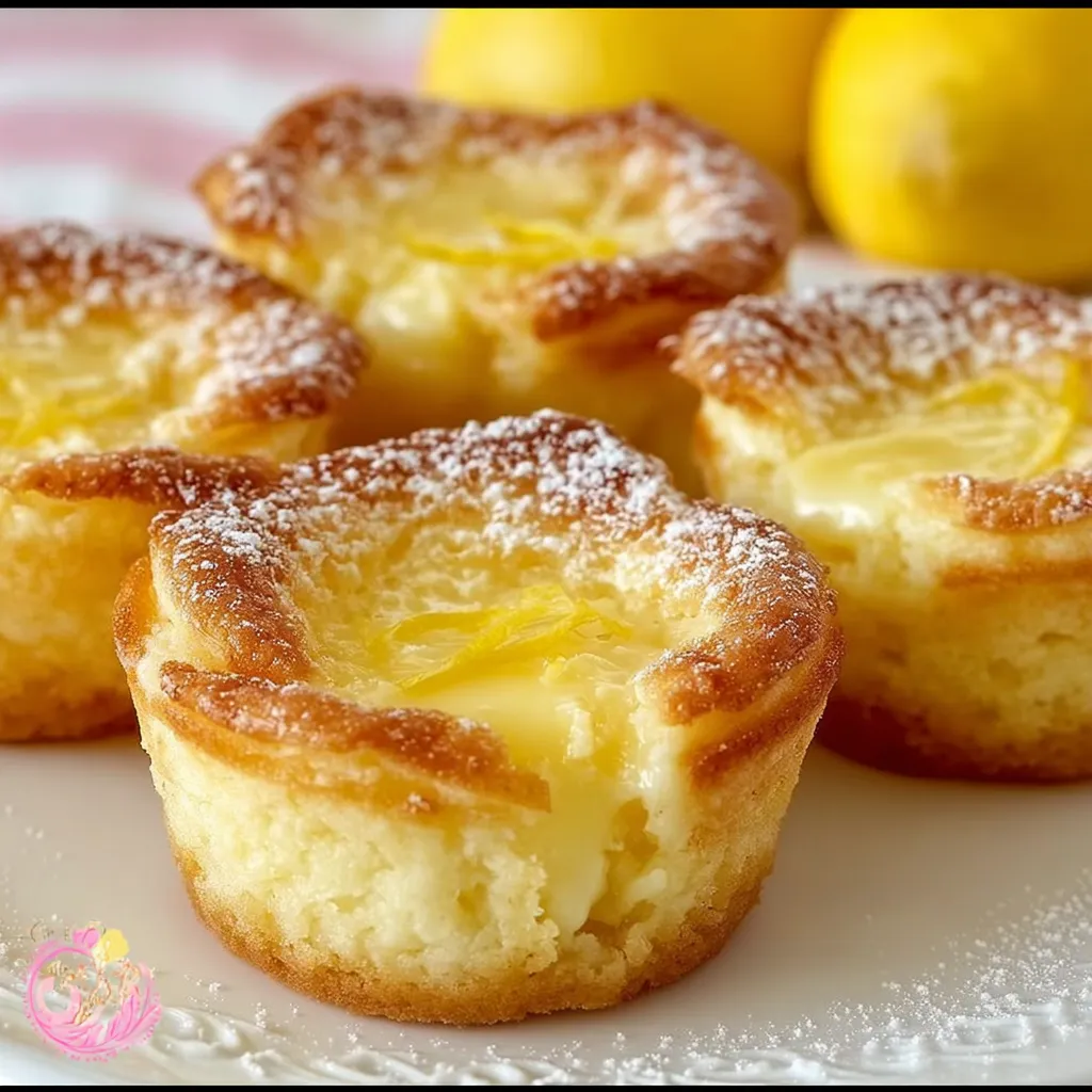 Baby Lemon Impossible Pies