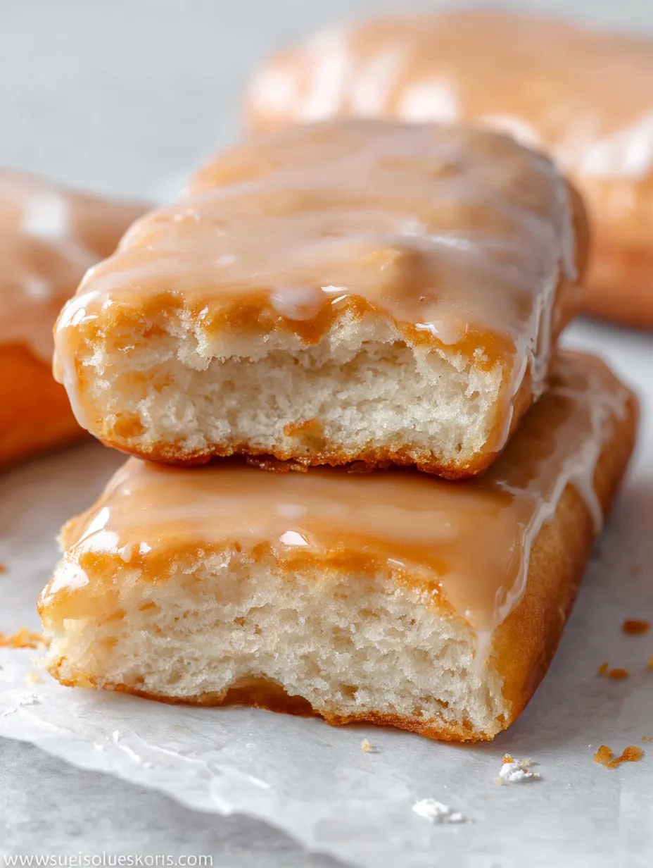 Maple Donut Bars