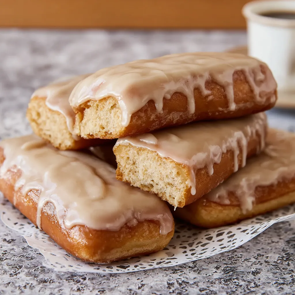 Homemade Maple Donut Bars
