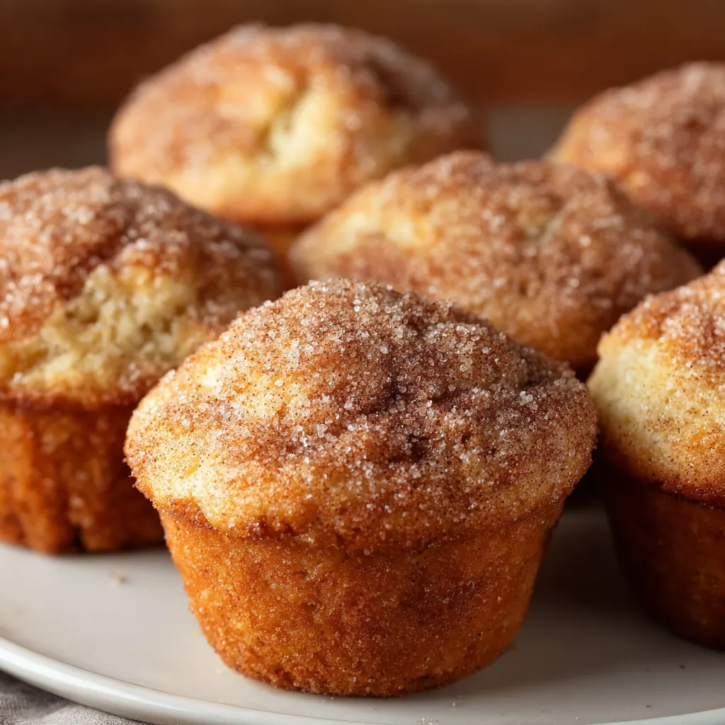 Cinnamon Sugar Donut Muffins