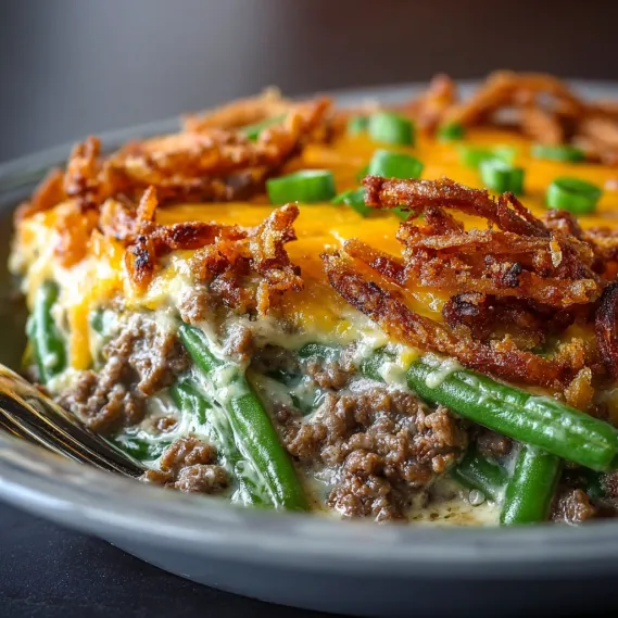 A plate of food with a fork on it.