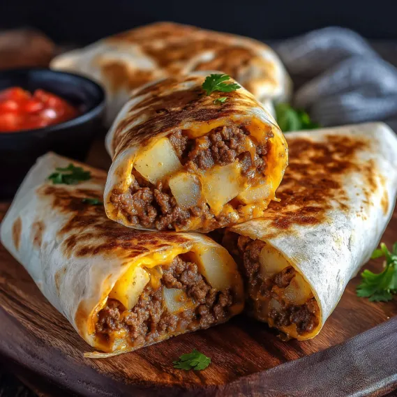 A plate of food with a bowl of sauce.