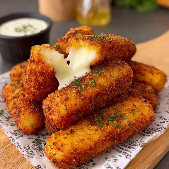 A plate of food with cheese on it.