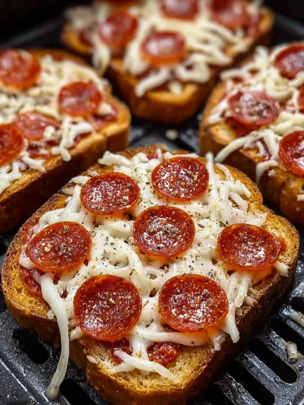 A slice of pizza on a grill.