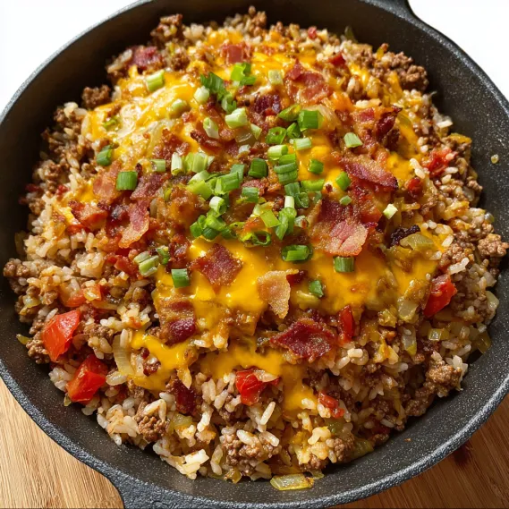 A close up of a delicious meal.